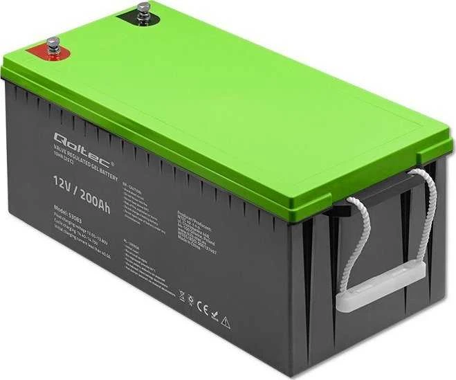 QOLTEC 53083 Gel Baterija 12V 200Ah