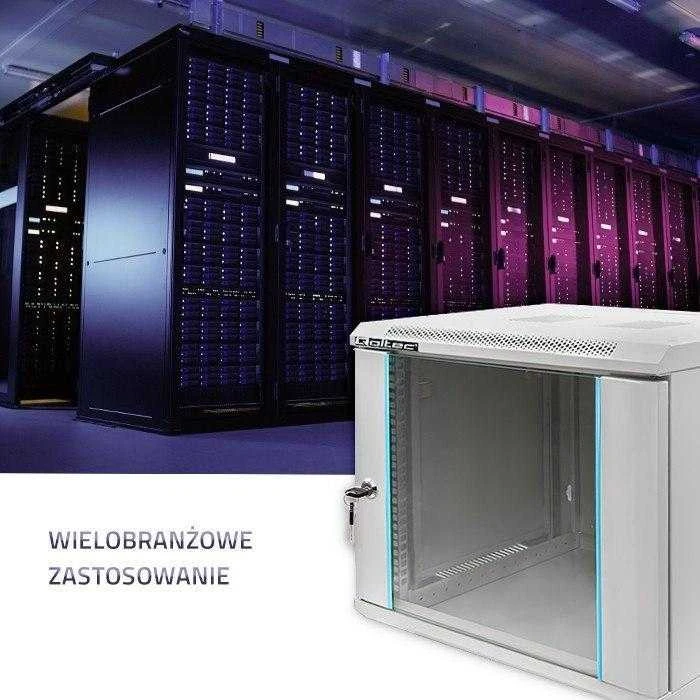 QOLTEC 54486 Stovėjimo spintelė 19 colių 9U 600 x 600 x 500
