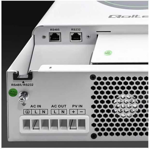 Qoltec Off-Grid 6200W 120A 48V hibridinis saulės inverteris