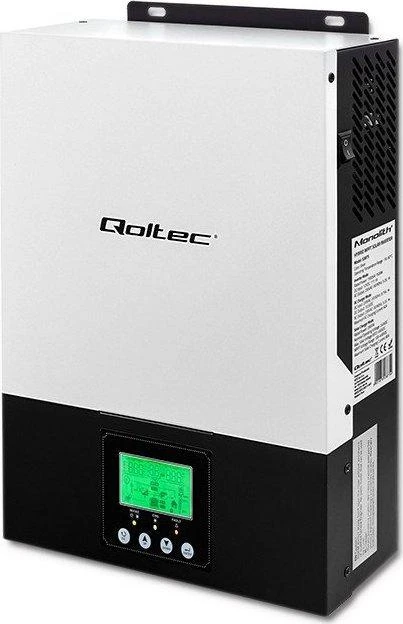 QOLTEC 53875 hibridinis saulės energijos keitiklis išjungtas iš tinklo 1,5 kW 80A MPPT sinusas