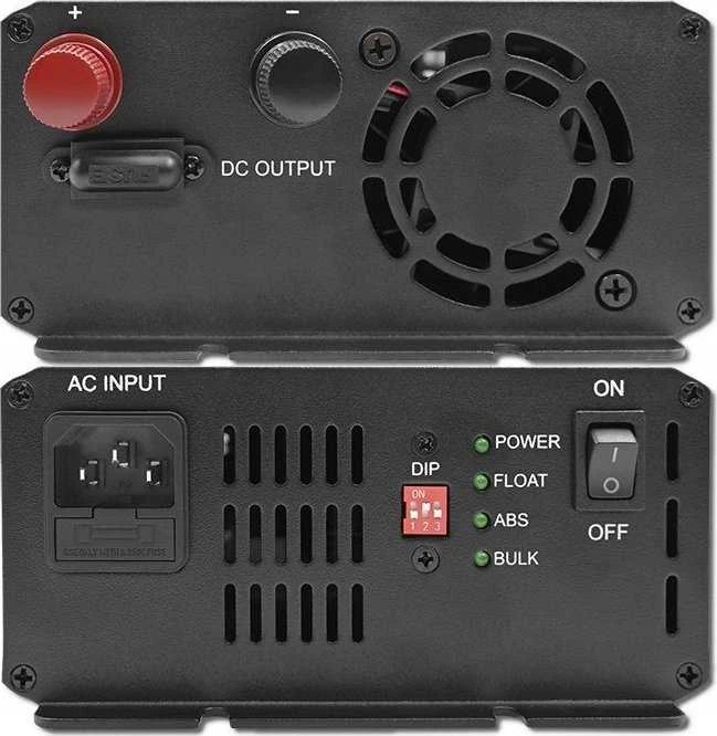 QOLTEC 51955 Smart Monolith įkroviklis LiFePO4 AGM GEL SLA akumuliatoriams / 30A / 12V