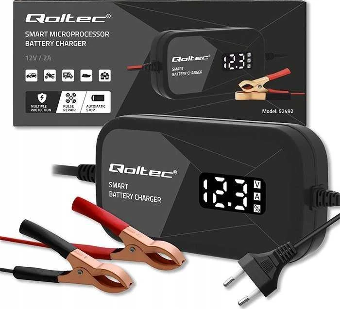 Įkroviklis 12V Qoltec 52492