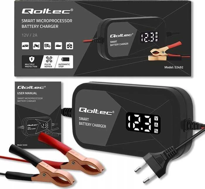 Įkroviklis 12V Qoltec 52492
