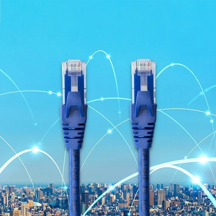 Qoltec UTP kabelis Patchcord CAT6 2xRJ45 1m aukštos spartos