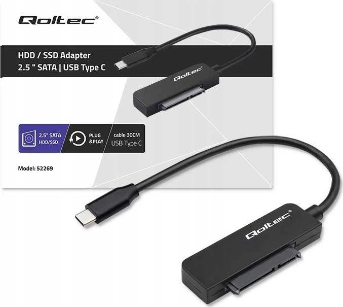 Qoltec Adapteris sata 52269