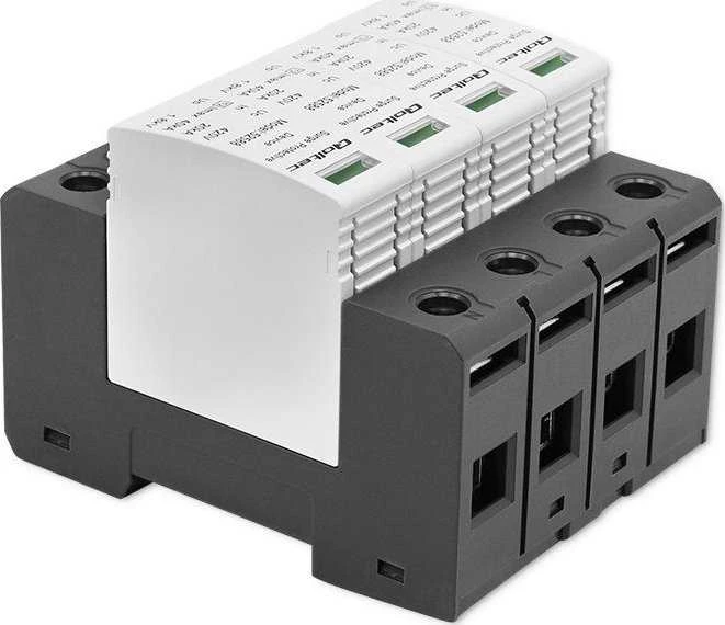 QOLTEC 52588 kintamosios srovės viršįtampio iškroviklis / 4P / 420V / T2 / BC