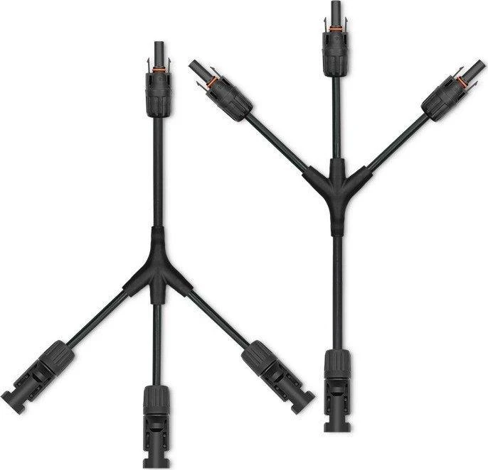 QOLTEC 52601 saulės kolektoriaus jungtis / MC4 jungtis / tipas Y / 1000V / 30A