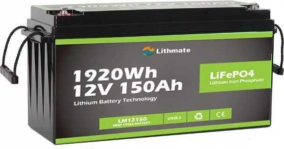 Qoltec LiFePO4 ličio geležies fosfato akumuliatorius | 12,8 V | 150 Ah | 1920 Wh | BMS
