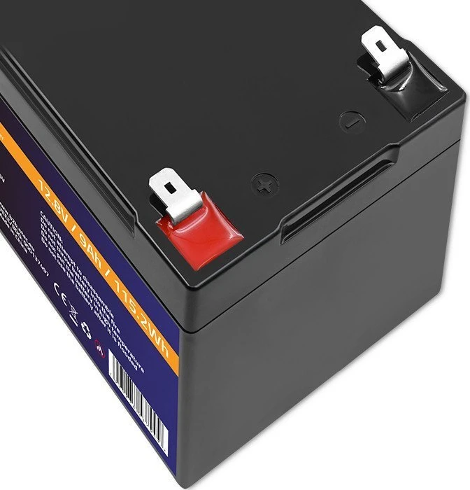 QOLTEC 53701 LiFePO4 ličio geležies fosfato baterija / 12,8V / 12Ah / 153,6Wh / BMS