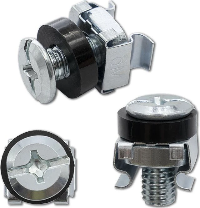 QOLTEC 54504 M16 tvirtinimo komplektas stelažams / 50vnt