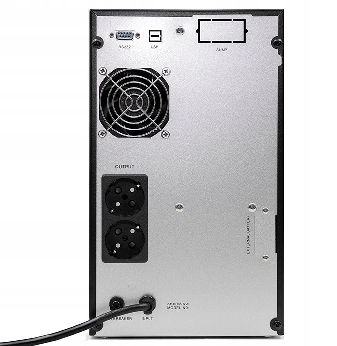 „Qoltec“ grynos sinusinės bangos | 2 kVA | 1600 W | AVR | LCD | Grynas sinusas