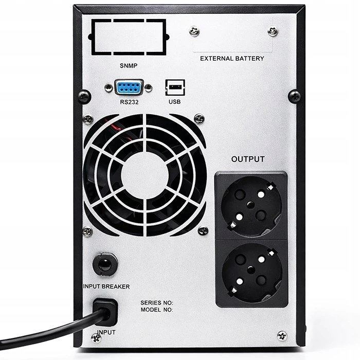 „Qoltec“ grynos sinusinės bangos | 1 kVA | 800 W | AVR | LCD | Grynas sinusas
