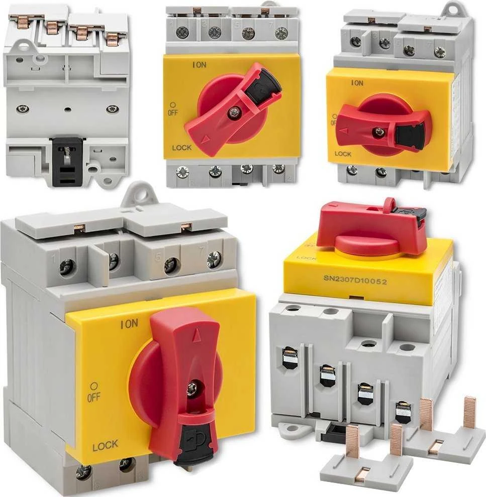 Qoltec DC izoliatorius su užraktu 1200V 32A 4P