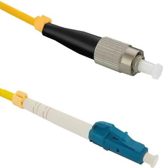 Qoltec Optinio pluošto kabelis FC/UPC - LC/UPC 10m
