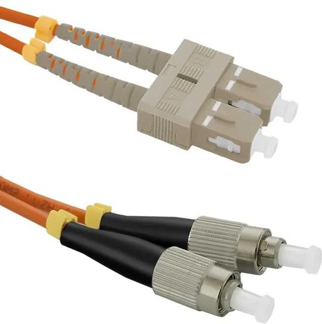 Qoltec Pluošto optinio kabelis SC/UPC-FC/UPC OM2 5m