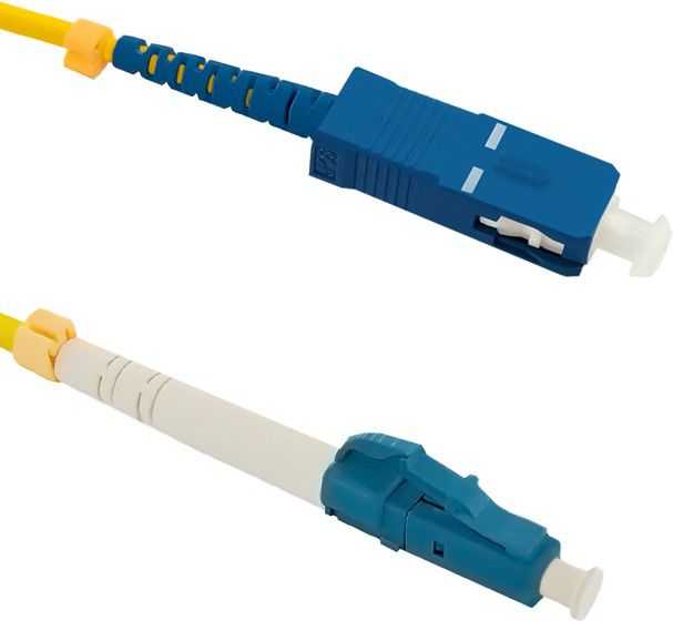 QOLTEC 54337 Qoltec Optic Patchcord SC/UPC-LC/UPC Singlemode 9/125 G652D Simplex 0,5m