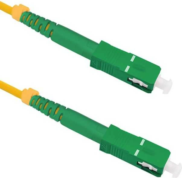 QOLTEC 54365 Qoltec Optinis Patchcord SC/APC-SC/APC | Vienmodis | 9/125 | G652D | Dviaukštis 1,5m