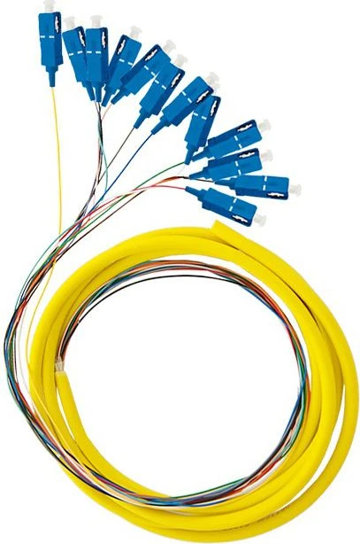 QOLTEC 54362 Qoltec Optic Pigtail 12x SC/APC | SM | 9/125 | 0,9 mm | G657A | 2 m