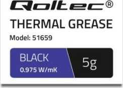 QOLTEC 51659 Qoltec terminiai klijai 0,975 W/m-K | 5g | baltas