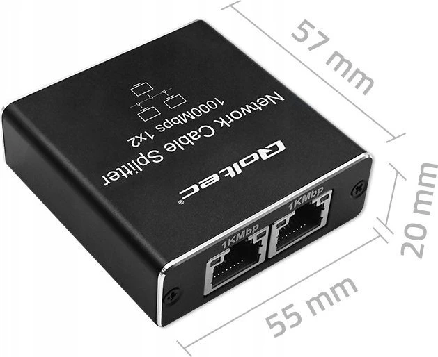 Šakotuvas Qoltec 52249 skirstytuvas mini SWITCH 1x2