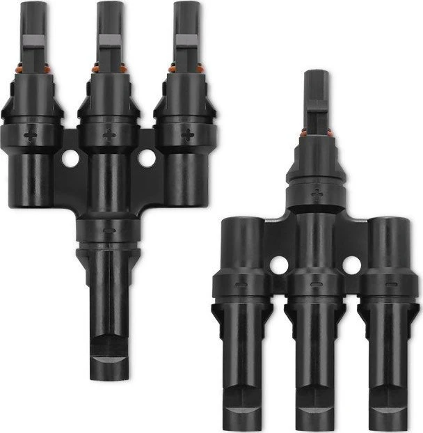 QOLTEC 52600 saulės kolektoriaus jungtis / MC4 jungtis / tipas T / 1000V / 30A