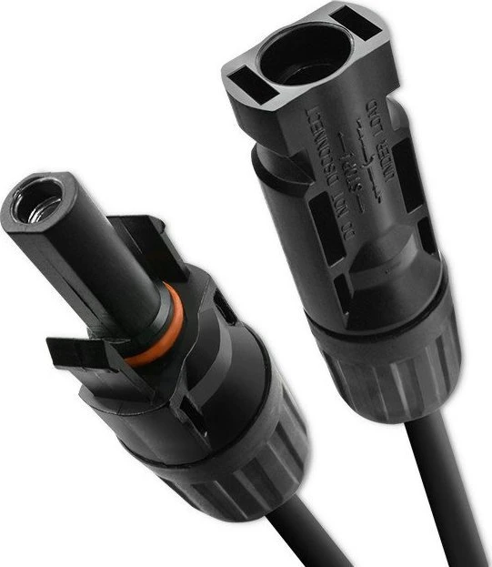 QOLTEC 52601 saulės kolektoriaus jungtis / MC4 jungtis / tipas Y / 1000V / 30A
