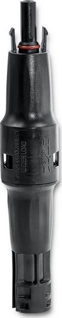 QOLTEC 52599 Saulės kolektoriaus jungtis su saugikliu / MC4 jungtis / 1500V / 30A