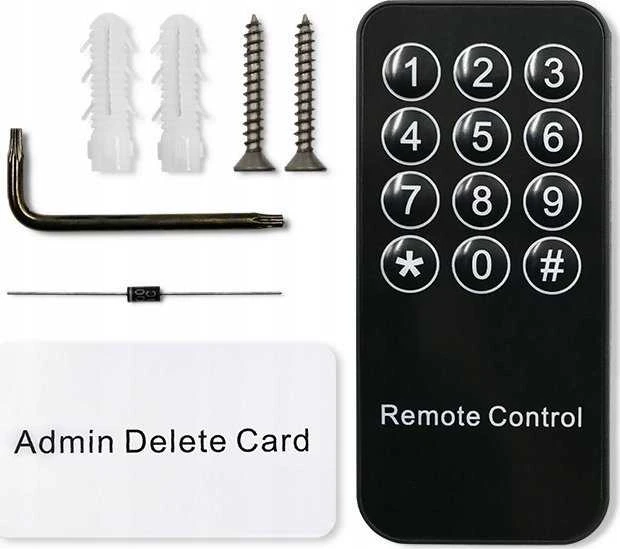 Qoltec RFID kortelių ir raktų pakabukų skaitytuvas EM Mifare ABS
