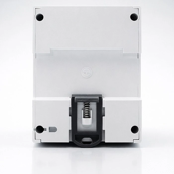 „Qoltec 50980“ trifazis elektroninis skaitiklis su atstatymu | Energijos suvartojimo skaitiklis ant DIN bėgelio | 400 V | 100 A | LCD | LED | 4P