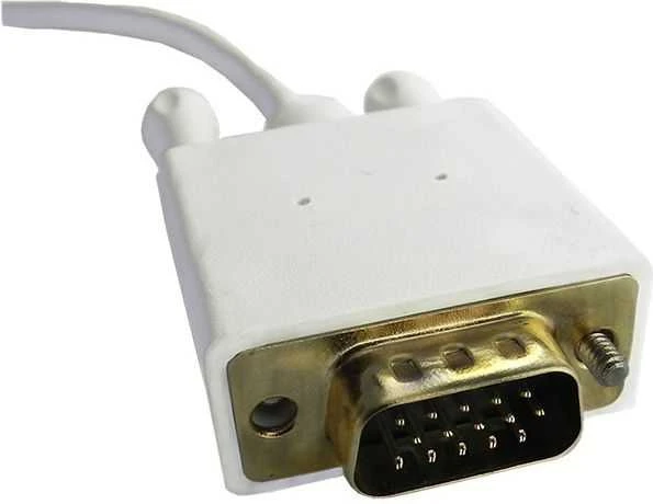 QOLTEC 50419 DisplayPort Alternatyvus režimas USB 3.1 tipo C vyriškas VGA vyriškas 1080p 2m