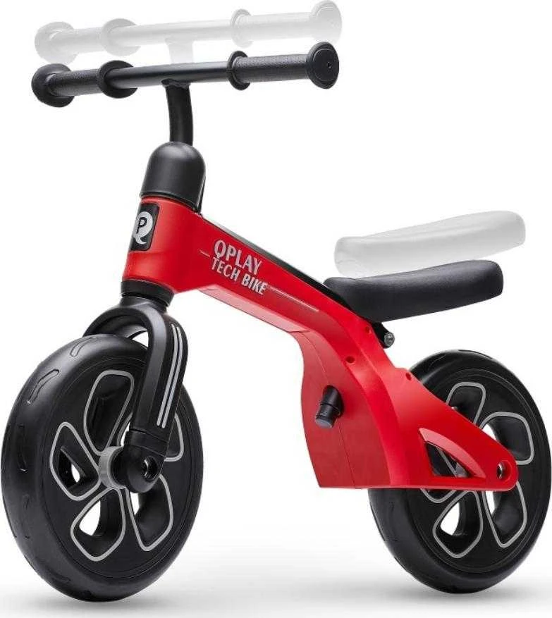 MILLY MALLY 4092 Qplay Balansinis dviratis Tech raudonas