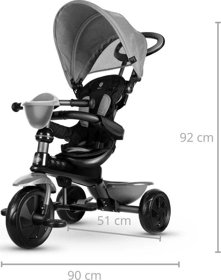 MILLY MALLY 4107 Qplay Triratis Jaukus Pilkas