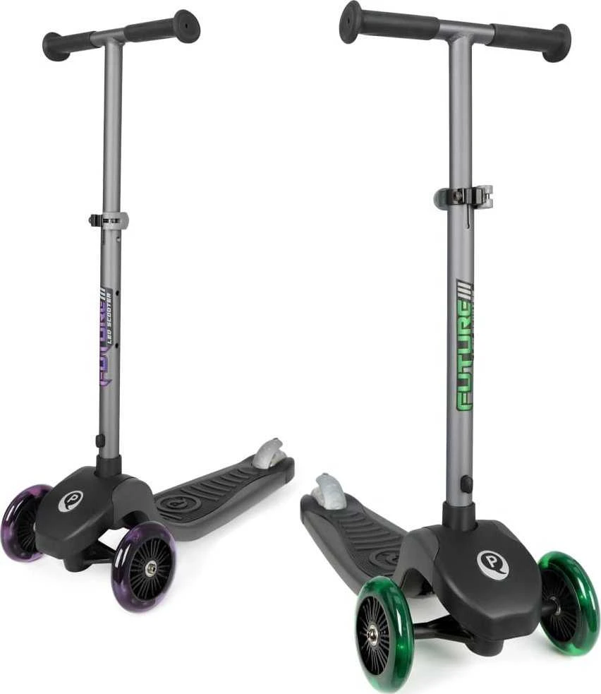 Paspirtukas Milly Mally Qplay Future Eco, Žalias