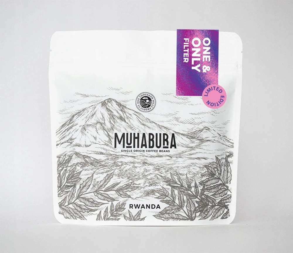 Qualia Caffe Skrudinta kava MUHABURA One & Only Filter 200g - Specialty Competition