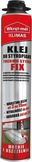 Quantec KST-750 THERMOSTYRO-FIX polistirolo putplasčio klijų skardinė 750 ml WKRĘT-MET KLIMAS