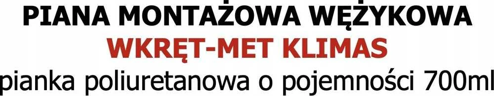 Quantec POLIURETANO PUTOS PMWL-700 SKARDINĖ 700 ml WKRĘT-MET KLIMAS
