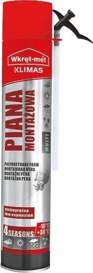 Quantec POLIURETANO PUTOS PMWWS-750 WINTER SUBZERO SKARDINĖ 750 ml WKRĘT-MET KLIMAS