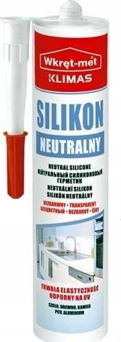 Quantec Wkret Met Klimas NEUTRALUS SILIKONINIS SNE-310-BB KASETĖ 310 ml BEKSVASIS SKIRTAS KLIMAS