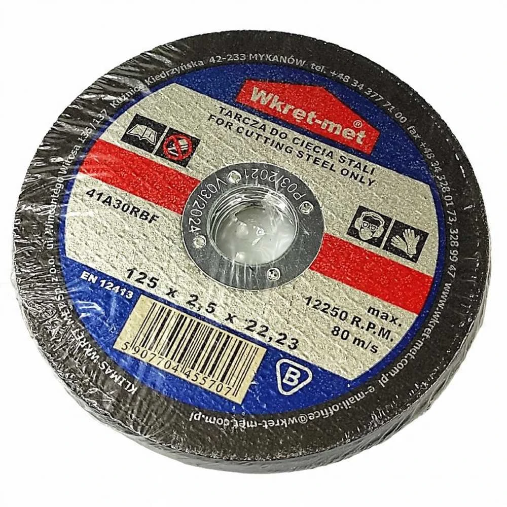 Quantec KORUNDO DISKAS PLIENUI PJAUTI TCS-12525 125 mm WKRĘT-MET KLIMAS