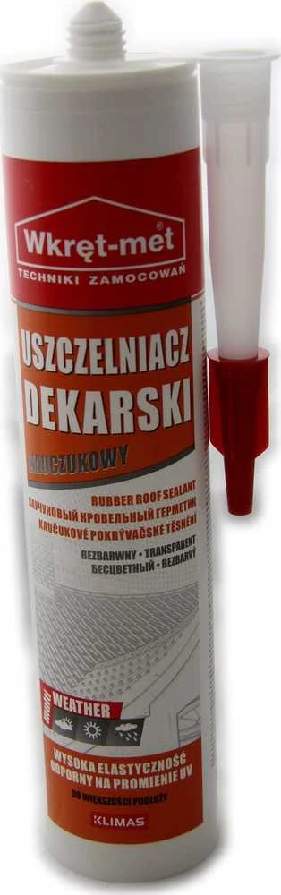Quantec GUMINIS STOGO SANDARIKLIS UDK-310-BB UŽTAISAS 310 ml BESPALVIS WKRĘT-MET KLIMAS
