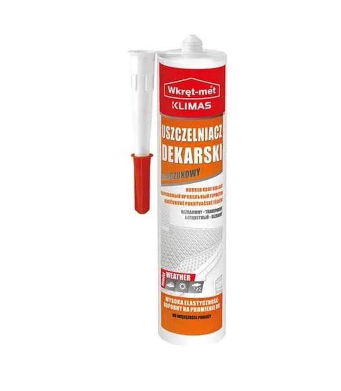 Quantec GUMINIS STOGO SANDARIKLIS UDK-310-BR UŽTAISAS 310 ml RUDA WKRĘT-MET KLIMAS