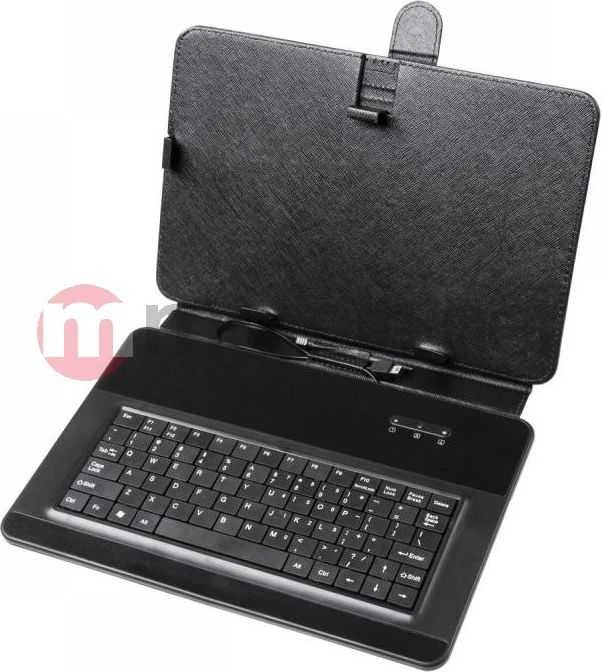 QUER Universalus dėklas, skirtas 9.7 colio planšetiniams kompiuteriams su mikro USB klaviatūra