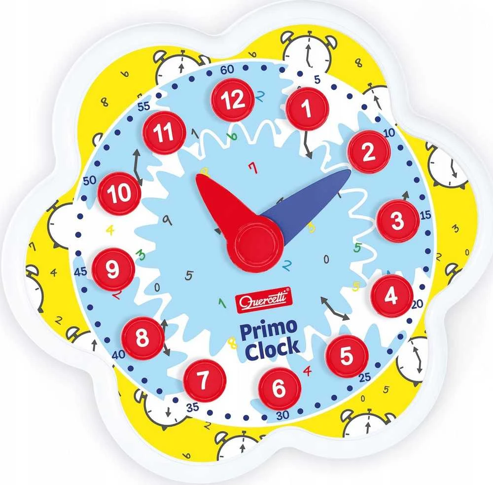 Quercetti Primo Clock - Edukacinis Žaislas