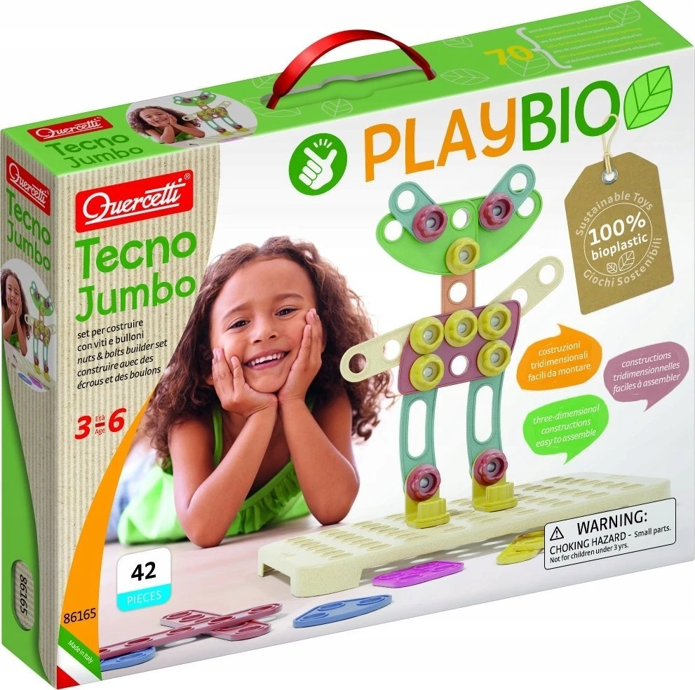 Dėlionė Quercetti Playbio Jumbo Peggy (040-82272)