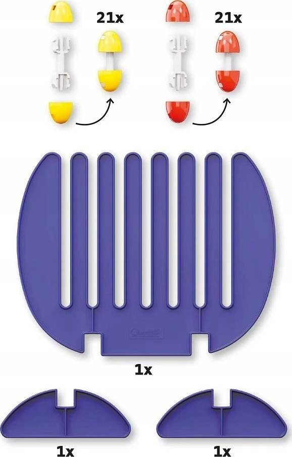 Quercetti Gra four pegs
