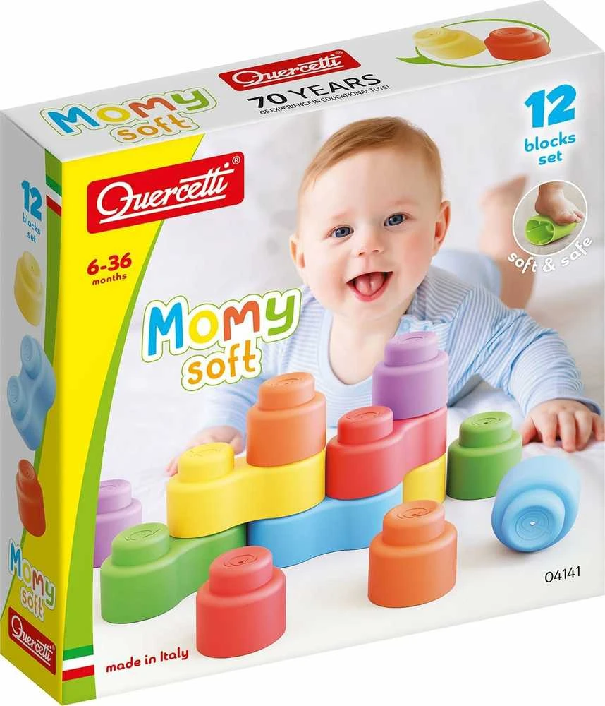 Quercetti - Momy Soft - minkšti konstruktoriai (QU-4141)