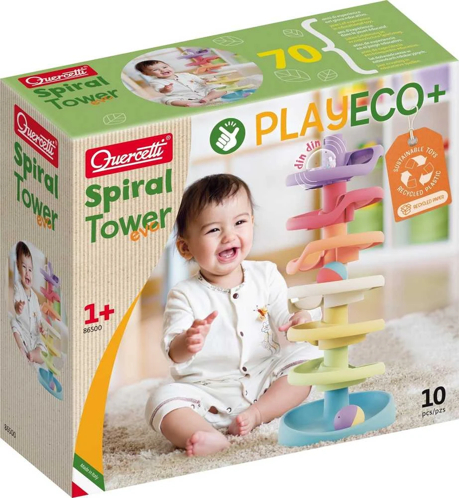 QUERCETTI - Spiralinis bokštas Play Eco+ - (QU-86500)
