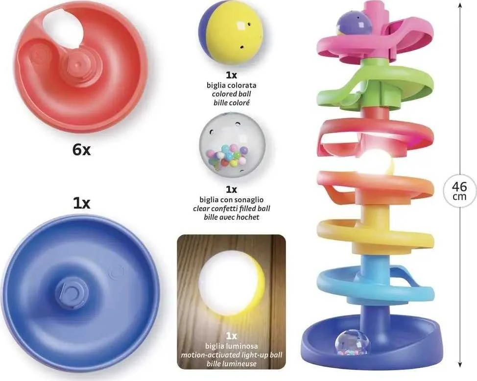 QUERCETTI - Spiralinis bokštas Brightball - (QU-6499)