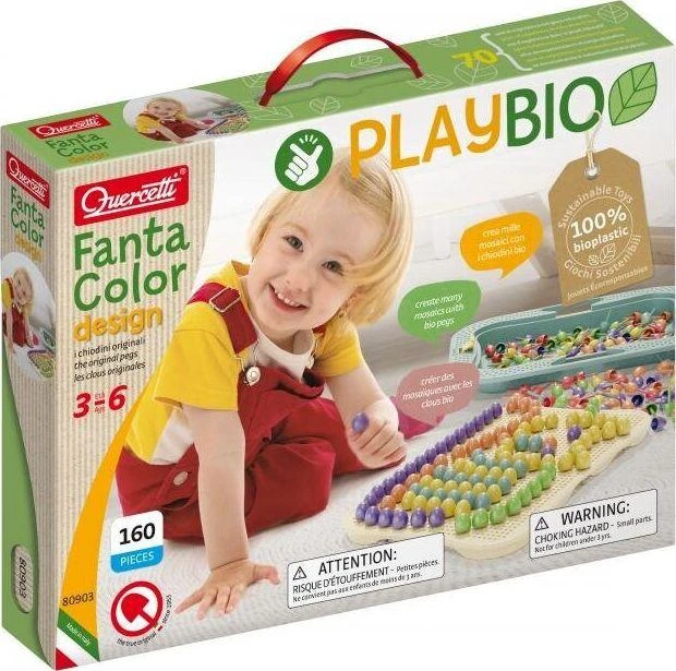 Quercetti Kūrinių rinkinys Playbic Fantacolor dizainas