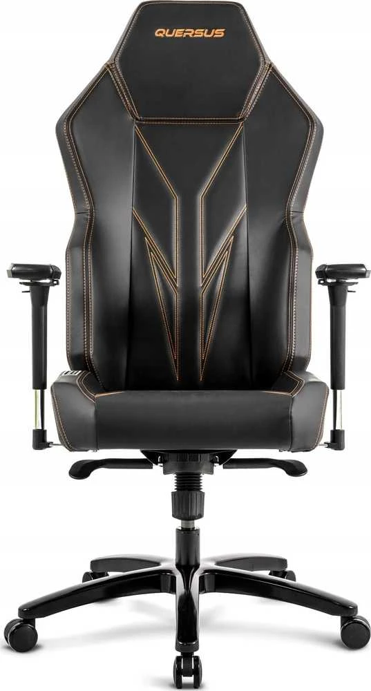 Fotel QUERSUS VAOS.2.3. Gold Accent (juoda - auksinė)
